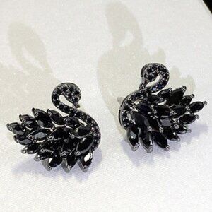 Swan Earrings